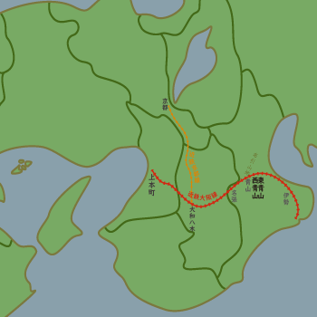 青山へ鉄道map